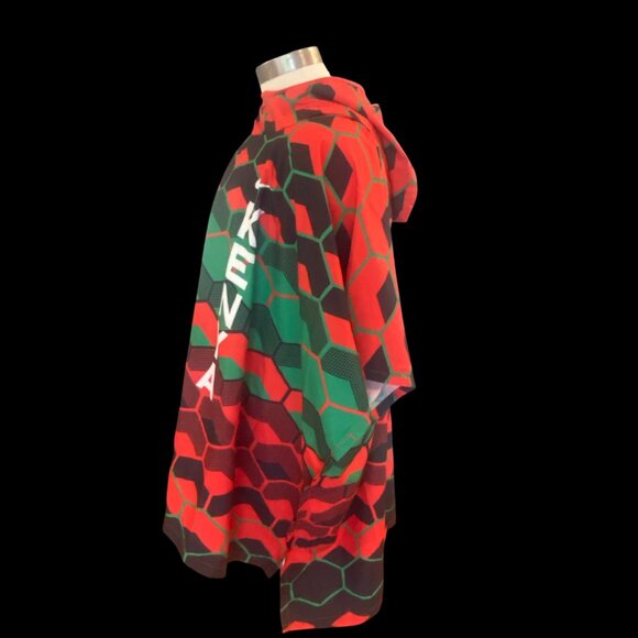 Nike Kenya Rain Running Poncho Packable Unisex Sz S/M - Picture 2 of 6